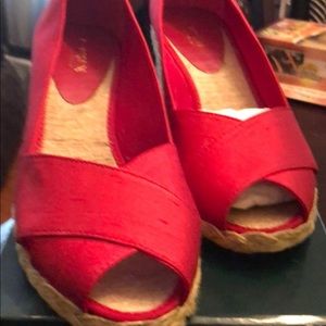 Red Lauren by Ralph Lauren Espadrilles. Size 11B